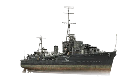 Cossack B — VIII Эсминец